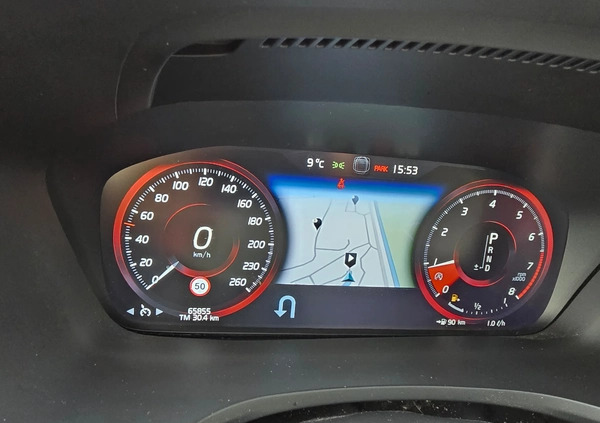 Volvo V60 Cross Country cena 162500 przebieg: 66000, rok produkcji 2020 z Warszawa małe 121